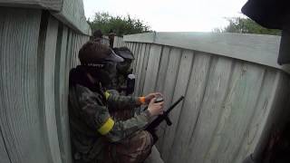 preview picture of video 'Big game 05/26 part 1 @ Paintballbanan, Saxtorp Sweden'