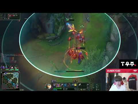 T1 Gumayusi's instant reaction on Varus outplays enemy Jungle and ADC | Stream Highlights