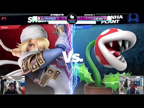 WebbJP (Sheik) vs Lardo (Piranha Plant) -  Winners Pools - Stargate #29