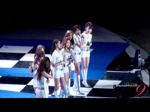 [Fancam] 110517 SNSD - Interview@Hanyang University Festival