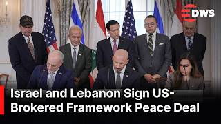 HISTORIC: Israel and Lebanon Sign US-Brokered Framework Peace Deal After Washington Talks | AH1C