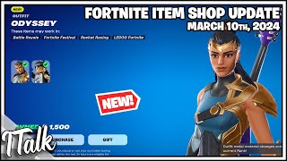 *NEW* ODYSSEY SKIN & NEW SHOP TIME! Fortnite Item Shop [March 10th, 2024] (Fortnite Chapter 5)