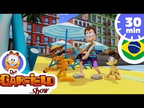 THE GARFIELD SHOW BRASIL - COMPILAÇÃO A CASA MAL-ASSOMBRADA  | Português Brasil | 2020