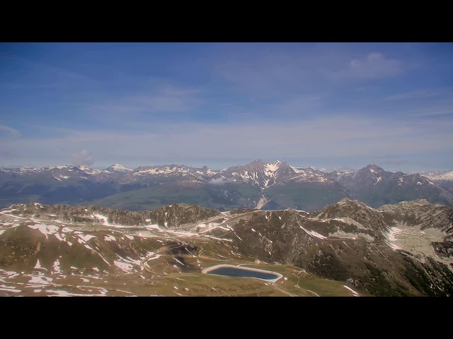 レ・ザルク ヴァレ山頂（レ・ザルクスキーエリアの最高峰リフト到達点。標高3,226m）