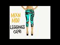 Azul Art Capri Leggings