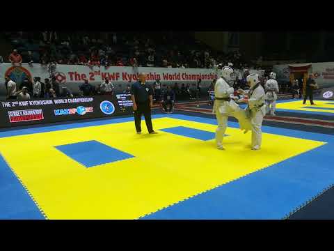 KWF WC 2018   girls 1 15yr +55 Kozyrova Anastasia Russia   Kulchytska Anna Ukraine, aka