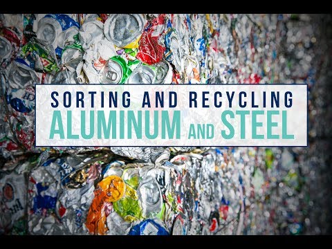 YouTube video about: How to separate aluminum and steel cans?