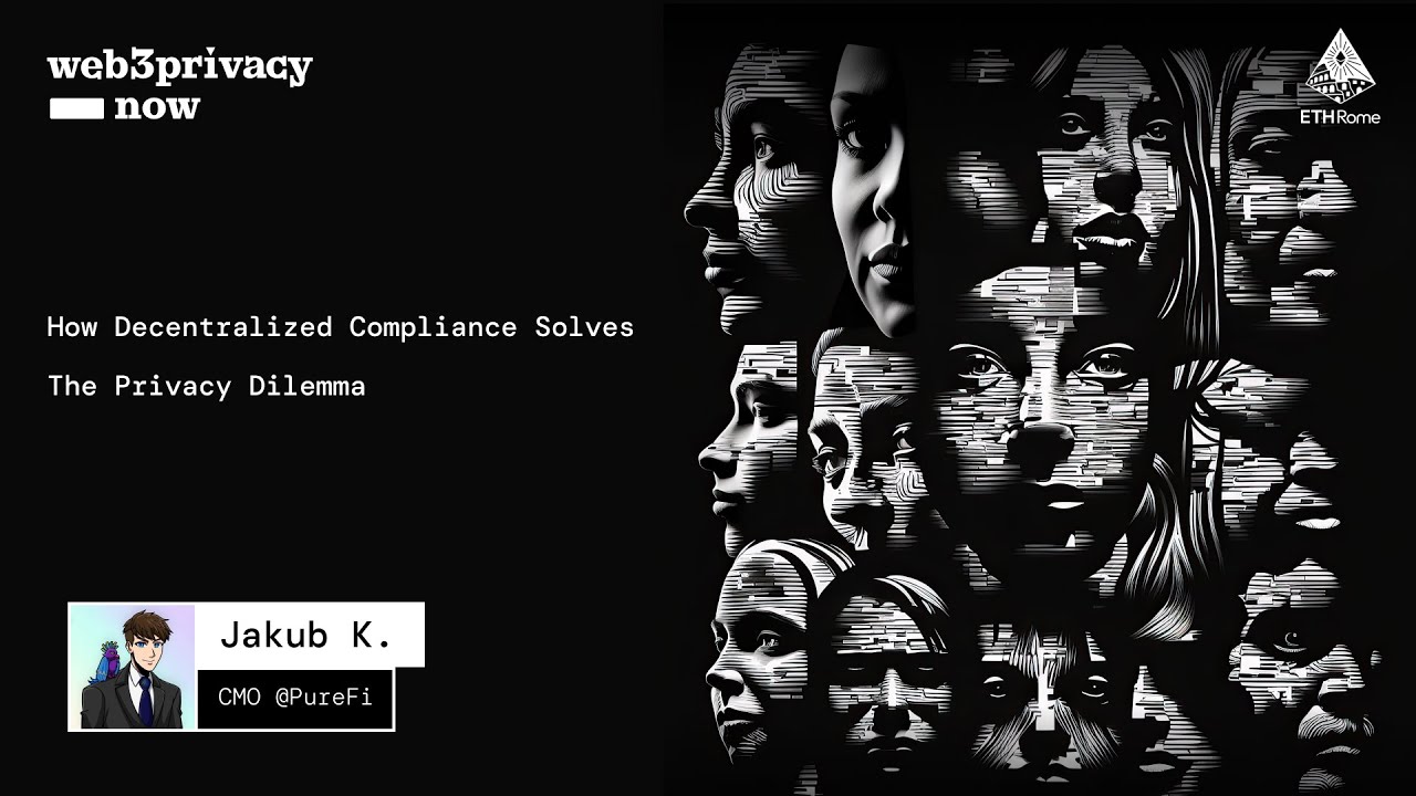 How Decentralized Compliance Solves The Privacy Dilemma - Jakub K. | Web3Privacy Now