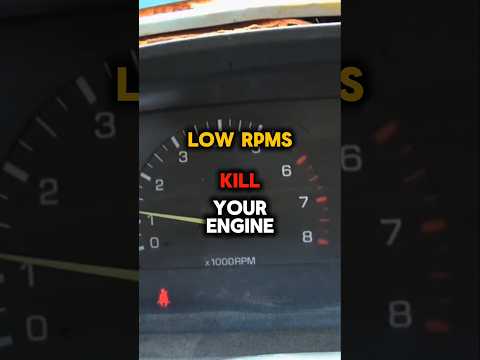 LOW RPM is DANGEROUS #automobile #racing #car #mechanic #rpm