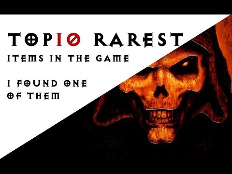 One of TOP10 RAREST ITEMS IN THE GAME DROP