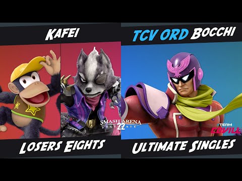 SAU22: Losers Eights - Kafei (Diddy Kong) Vs. TCV| ORD Bocchi (Cap. Falcon) - Singles