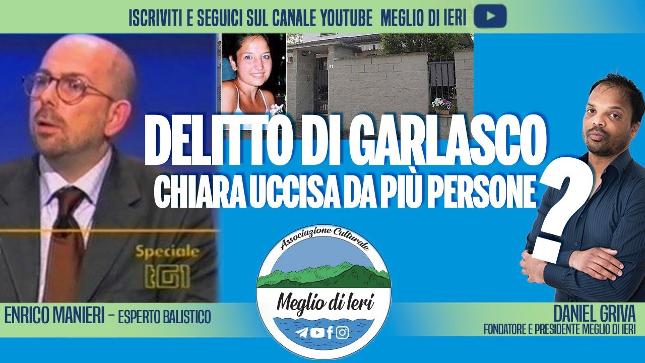 Delitto di Garlasco, Chiara uccisa da più persone? - ENRICO MANIERI - Esperto balistico
