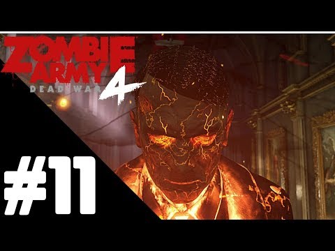 Zombie Army 4: Dead War Walkthrough Gameplay Part 11 – PS4 Pro 1080p/60fps – No Commentary