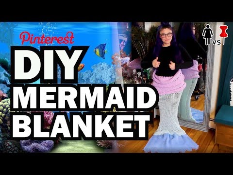 DIY Mermaid Blanket, Corinne VS Pin #25
