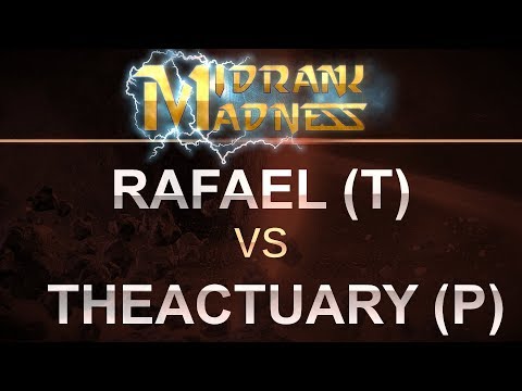 SC2 - MidRank Madness 2017 - Rafael (T) v TheActuary (P) on Promixa Station