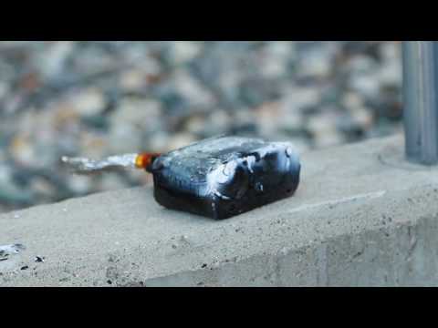 Appareo's RDM-300 withstands 1000 degrees fahrenheit in burn test!