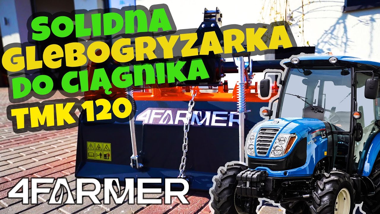 Glebogryzarka ciężka do traktora :: TMK 120 4FARMER :: Traktor.com.pl