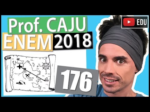 [ENEM 2018] 176 📓 ESCALA Um mapa é a representação reduzida e simplificada de uma localidade