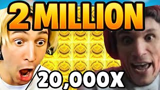 BIGGEST STREAMER SLOT WINS OF THE DAY! #40 | Trainwreckstv, xQc, Cabrzy & Haddzy!