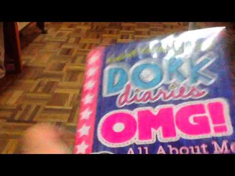 Day 11-Writing in the OMG all about my diary book-Dork Diaries Reviews