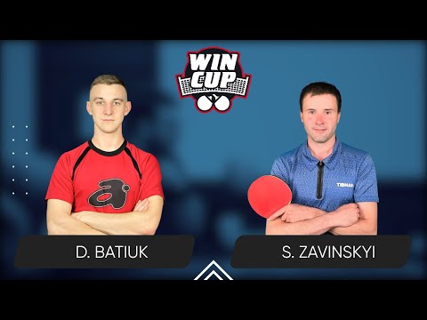 21:45 Dmytro Batiuk  - Serhii Zavinskyi West 6 WIN CUP 03.06.2024 | TABLE TENNIS WINCUP