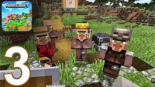 Minecraft PlayStation 5 Edition - Gameplay Walkthrough Part 3 - Village,Base Build & Amethyst (PS5)
