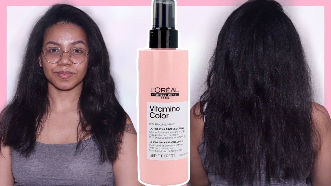 L'Oreal Professionnel Vitamino Color Leave in - Testei o leave in 10 EM 1 para CABELOS COLORIDOS