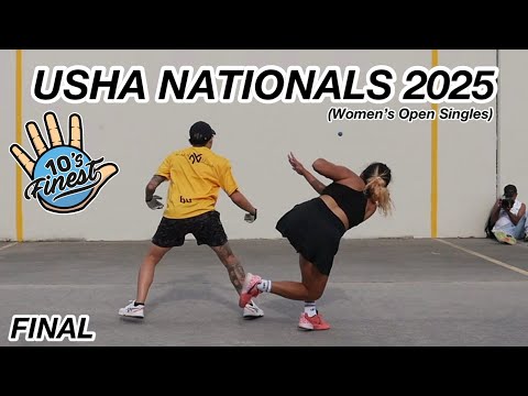 USHA NATIONALS 2025 (Women's Open Singles) | Final: Jenny Qu VS. Melanie Garate
