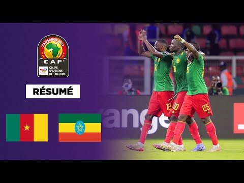 Résumé Vidéo : Le Cameroun s'impose contre l'Ethiopie et se qualifie pour les 1/8 de finale !