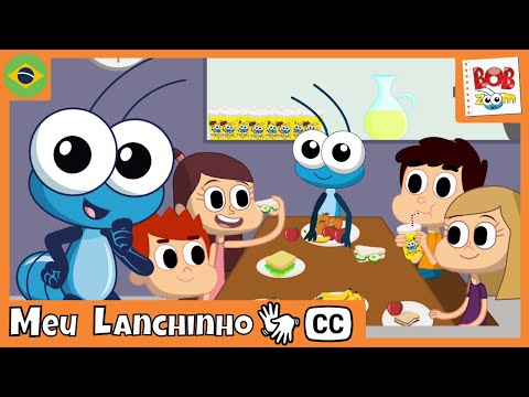 [LIBRAS] Meu Lanchinho | Bob Zoom | Vídeo Infantil Musical Oficial