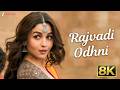 Rajvaadi Odhni 8K Ultra HD Kalank Alia Bhatt Cinematic Bollywood Visual BollywoodIn8K