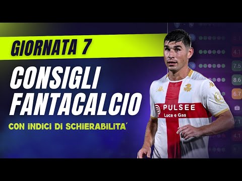 FANTASY FOOTBALL TIPS - Matchday 7 of Serie A | With Deployability Ratings!