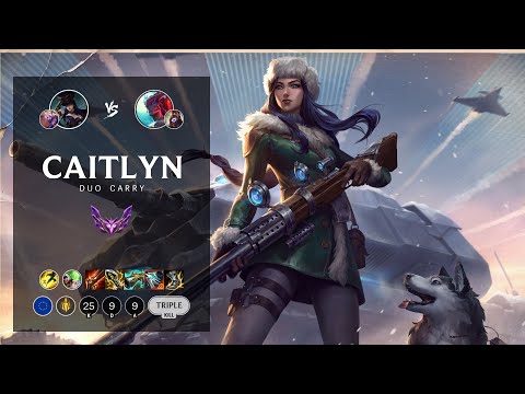 Caitlyn ADC vs Yone - EUW Master Patch 12.19