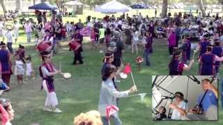 Los Angeles Okinawan Bon Dance (Tenyo Bushi) ロサンゼルス市沖縄盆踊り「テンヨー節」