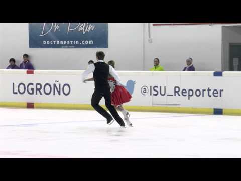 2015 ISU Junior Grand Prix- Logroño Free Dance Hanna JAKUCS / Daniel ILLES HUN