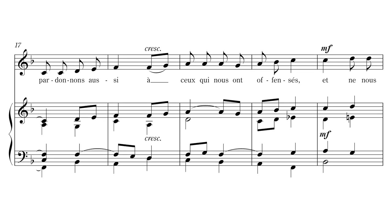Maurice Duruflé — Notre Père, Op.14 (1977) [w/ score]