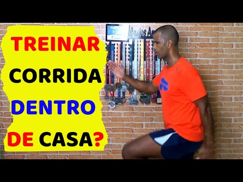 CORRIDA como MELHORAR em CASA - Exercícios corrida parada