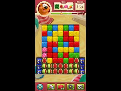 Toon Blast Level 3073 - NO BOOSTERS 🐻🐺🐱 | SKILLGAMING ✔️