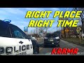 BEST OF CONVENIENT COP Drivers Busted By Police Instant Karma Karma Cop Justice Clip Road Rage