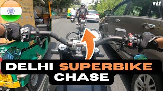 Chasing a Ducati Superbike around Delhi - Gearing up for the Himalayas - India motorcycle vlog EP11