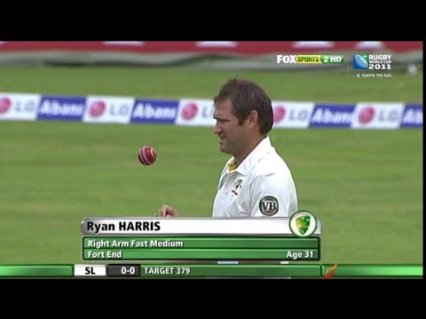Ryan Harris vs Sri Lanka 2011 Test Series 🍿🎬