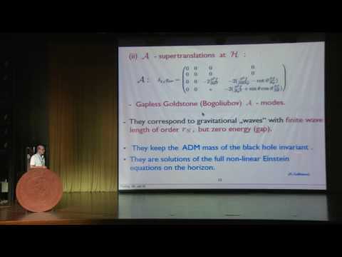 Dieter Lüst - Classical & quantum black hole hair from Goldstone modes