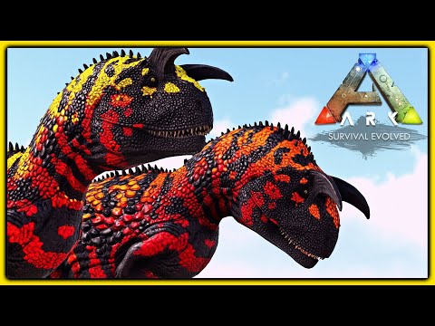 These Look so Good! - Paleo Carnotaurus Taming - Ark - Caballus Map - Ep 4!