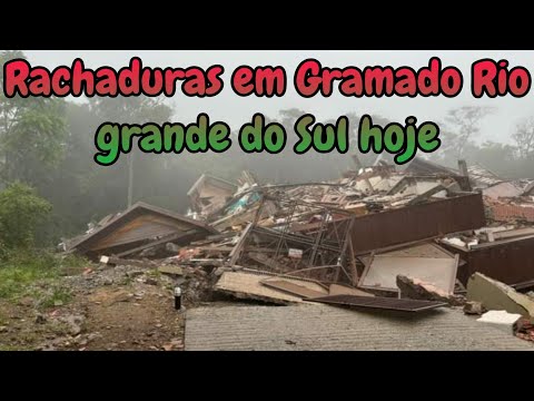 Rachaduras em Gramado Rio grande do Sul