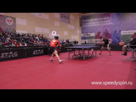 Liventsov-Vlasov.Mens finale.Russian table tennis championship 2017.FHD