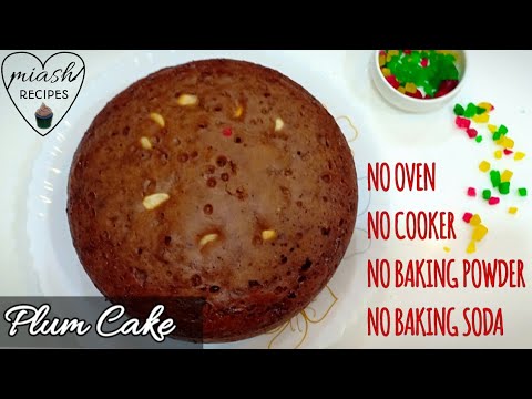 Christmas Special  Plum Cake Recipe | No Baking Powder,No Baking Soda & Without Oven | Lamees Vlogs