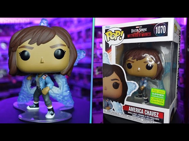 Vídeo relacionado con Funko America Chavez in Stellar Vortex - Figura de Vinilo Exclusiva de la convención de Verano DSMM