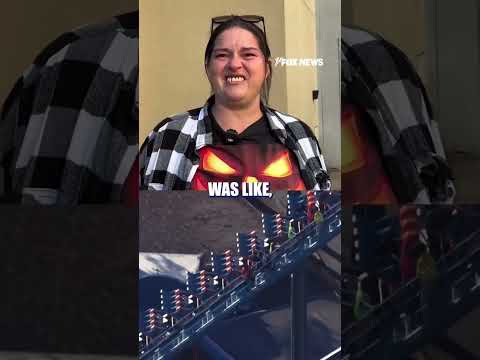'I KNEW WHAT I SAW': Onlooker recalls terrifying moment someone flew out of rollercoaster #shorts