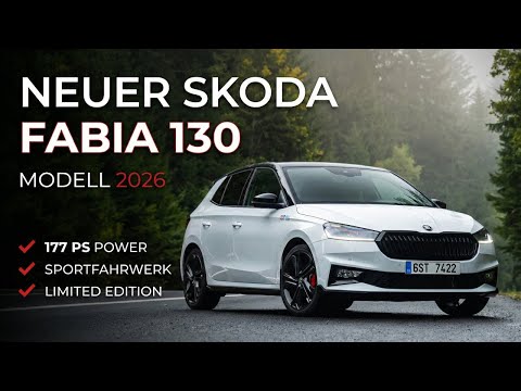 2026 Skoda Fabia 130 mit 177 PS und Sportfahrwerk im Check