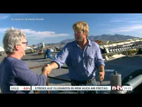 Zerlegt - Ein Flugzeug In Einzelteilen